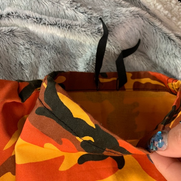 Army-style Orange Camo Pants🔥 - Picture 9 of 13